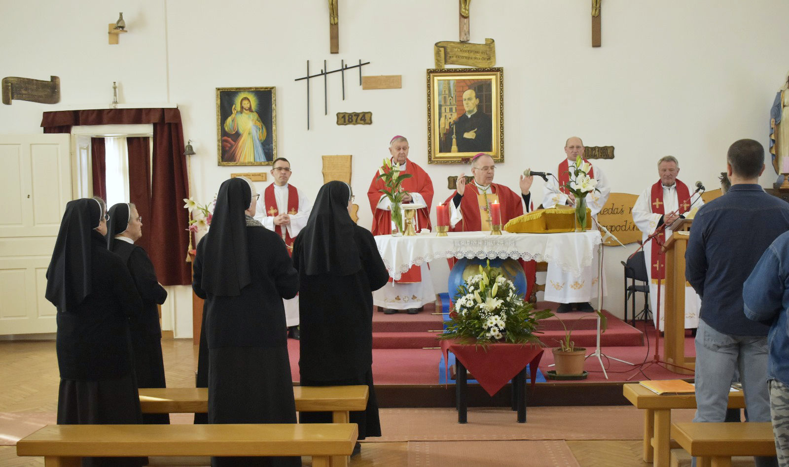 Proslava Stepinčeva u kapeli lepoglavske kaznionice 